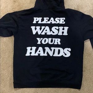 Talentless “please wash your hands” hoodie